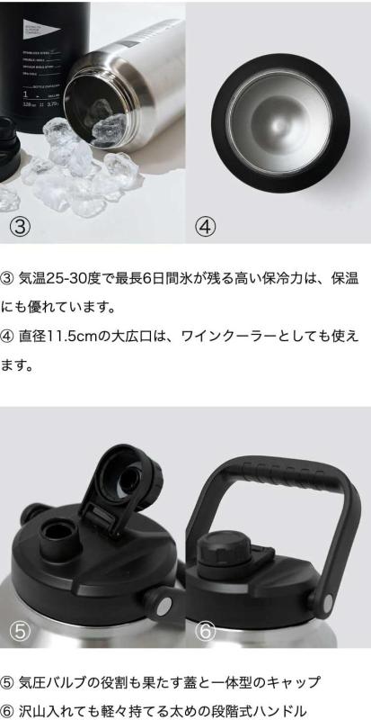 BROOKLYN OUTDOOR COMPANY (BOC) ブルックリンアウトドアカンパニー アイスジャグ 2.5L 3.8L2