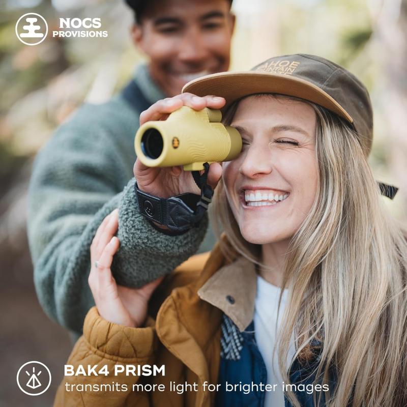 Nocs Provisions フィールドチューブ 8x32 防水単眼鏡